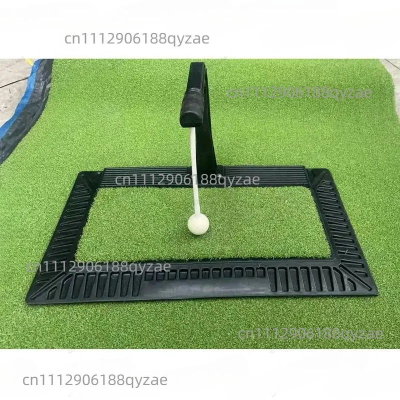 A Golf Training Device for Swing Practice, Range Practice, and Electronic Indoor Practice.