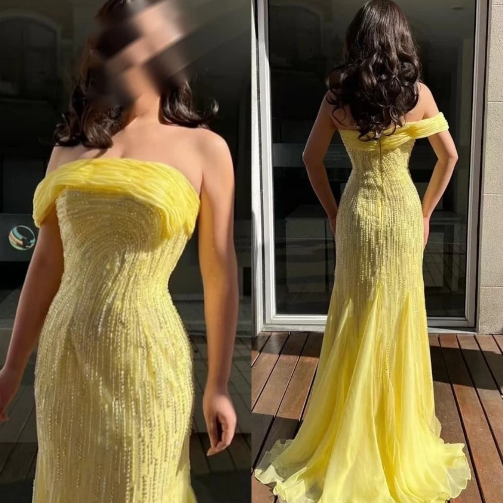 

Изысканное вечернее платье без рукавов на одно плечо по индивидуальному заказу, темпераментные платья для выпускного вечера, роскошные хрустальные платья для особых случаев