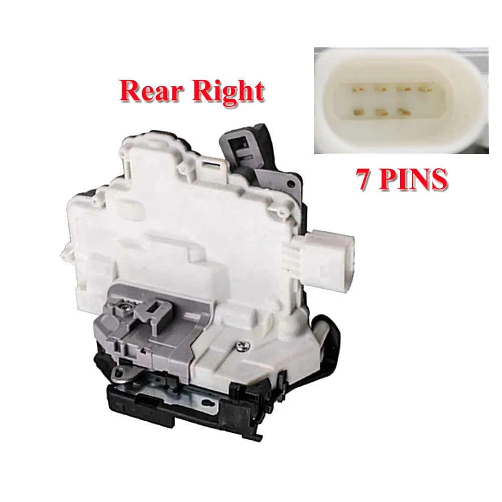 Door Lock Latch Actuator Central Mechanism Motor for Audi Q3 Q5 Q7 A4 A5 TT 8K0839016 3C4839016A 3C4839016B Rear Right