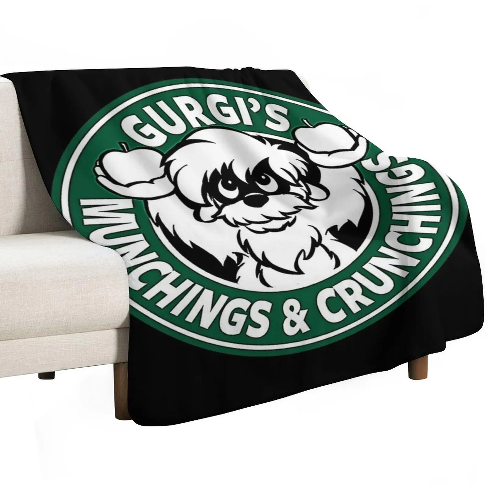 Gurgi's Munchings & Crunchings T-Shirt Throw Blanket Bed linens Blankets For Bed Loose cosplay anime bed plaid Blankets