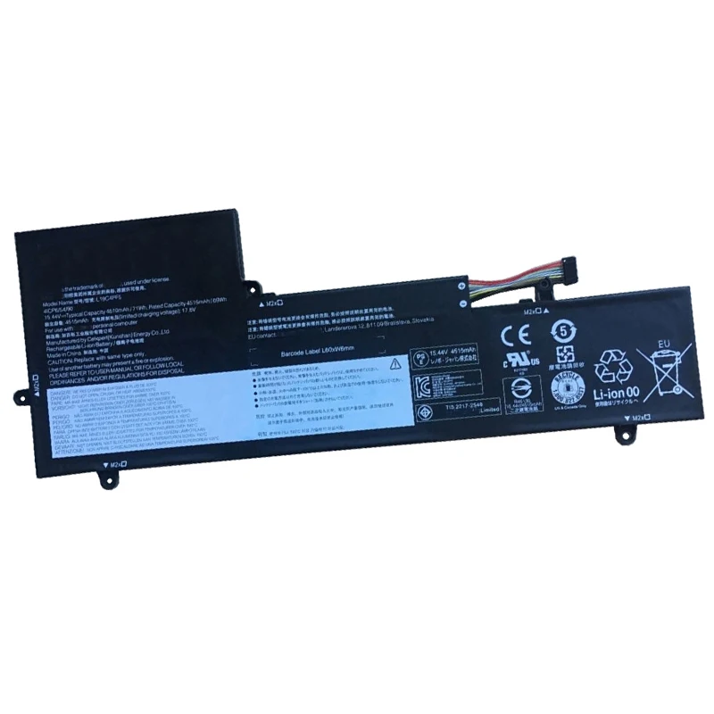 Batería Original L19C4PF5 L19M4PF5 para Lenovo Yoga Slim 7-15IIL 15,44 V 71Wh 5B10W65278 5B10W65281, nueva