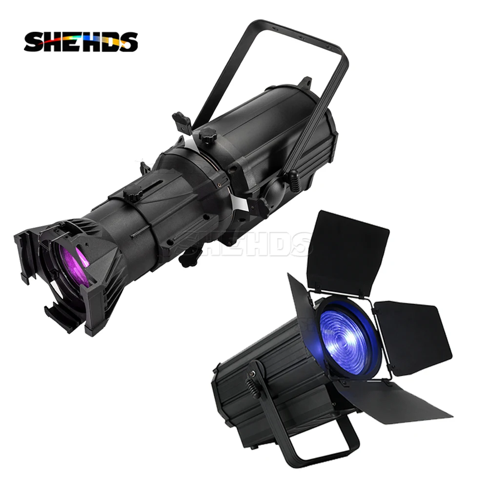 shehds 250w led foco luz dj holofote perfil luzes neko legal avisar rgbw luzes de festa para festas discoteca dmx luz de palco 01