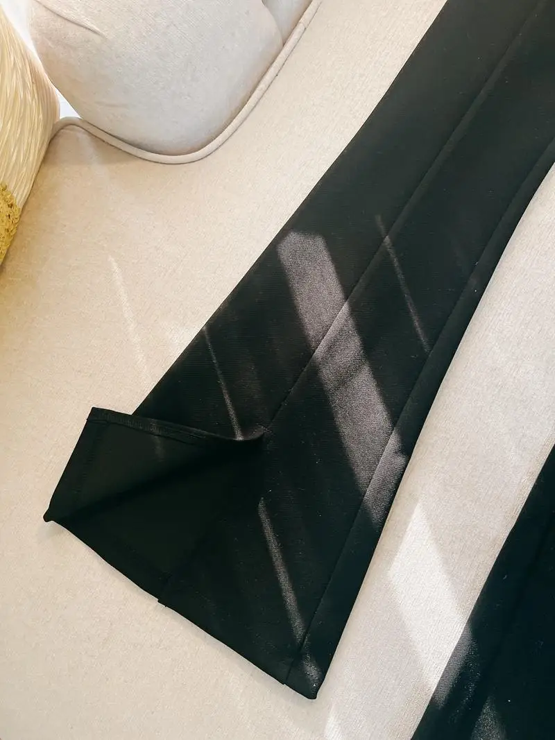   OL Commute ort Coat Gold Button Design Ele Ladylike Rich Girl Sle Faionable Tailored Fit Polyester Fabric