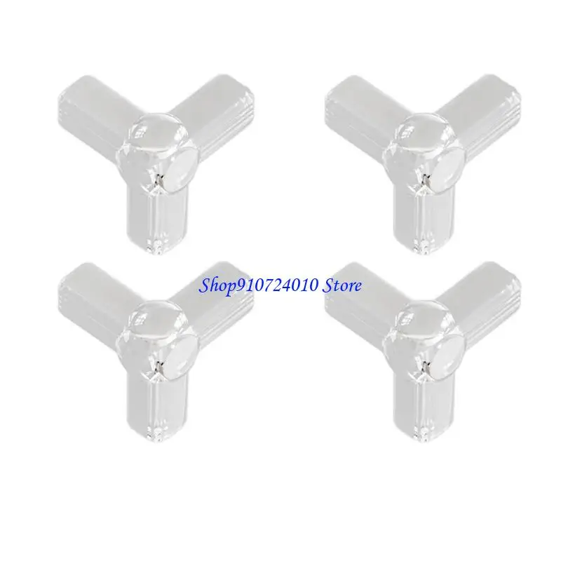 

77HD 4Pcs/pack PVC Corner Bumper For Baby Safety Invisible Table Edges Protectors