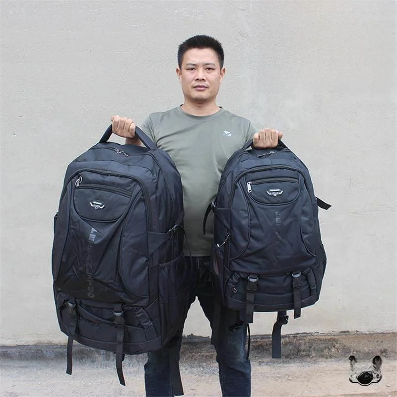 Waterproof Large Capacity Outdoor Travel Backpack Men's Double-Shoulder Bag for Long Distance Commuting And Camping
