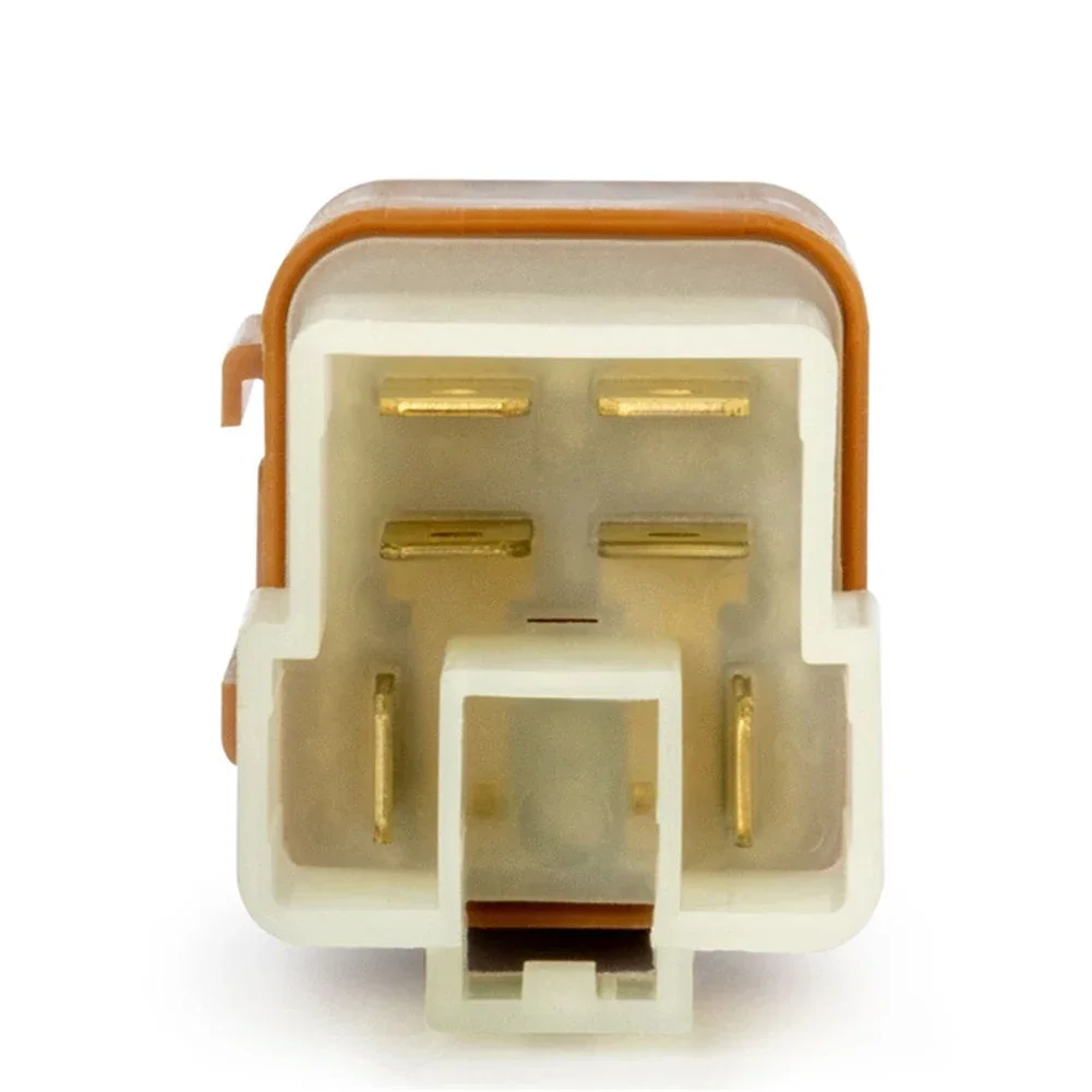 

Brown For Jideco Relay 6Pins 12V compatible with For Nissan For Infiniti Plastic Material Reliable Performance