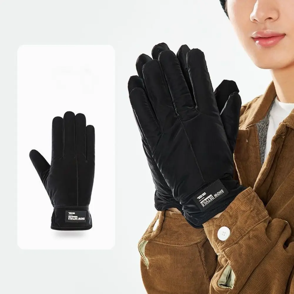 

Мягкие сохраняющие тепло перчатки для сноуборда, ветрозащитные водонепроницаемые велосипедные варежки, утепленные мужские лыжные перчатки с сенсорным экраном для женщин/девочек