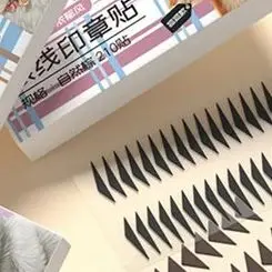 168/210 قطعة كحل لواصق الختم مقاومة للماء مقاومة للعرق المناسب تورم العين نفطة ضبط العين كحل التصحيح #1