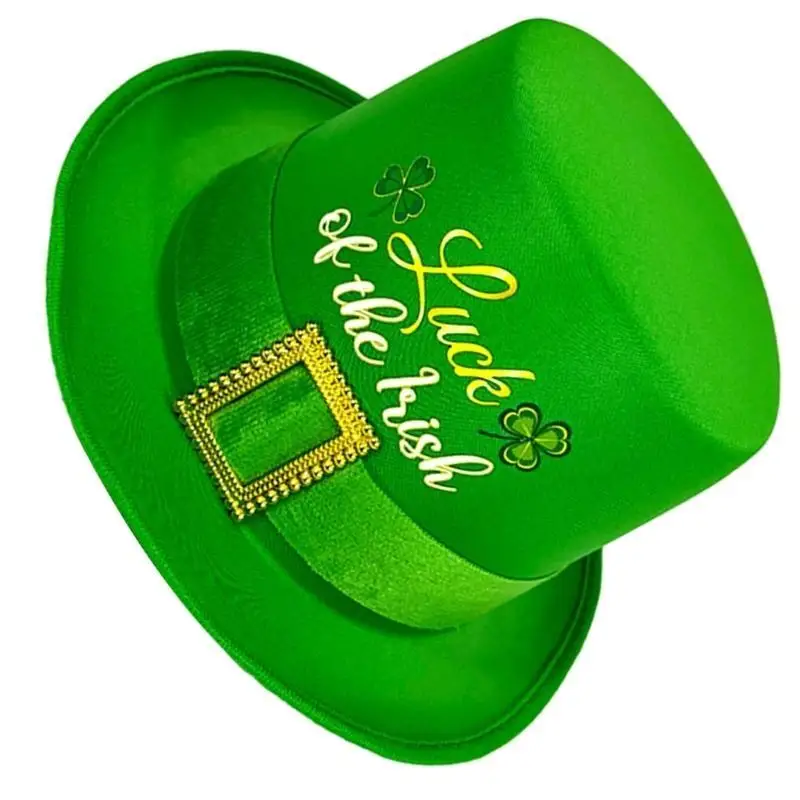 قبعة StPatrick Green Shamrock مقاس 39BB بدعائم الاحتفال باليوم الوطني الأيرلندي لجميع الأعمار #3