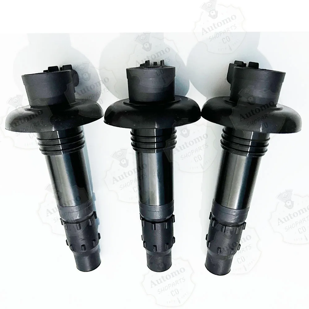 

3PCS Ignition Coil Stick For SeaDoo 130 155 185 215 255 260 GTX RXT RXP GTS GTR Wake 4TEC 420664020 420-664-020