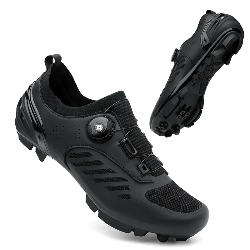 

ACKOOR Speed Cycling Sneaker Men's Road Cycling Shoes Cleat Shoes Spd Shoes Cycling Flat Pedal Shoes Man Bike Outdoor Footwear
