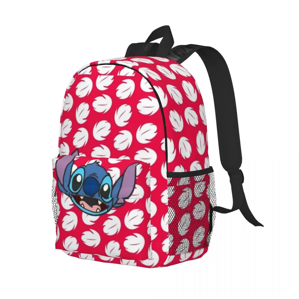 Disney Stitch Durable 15-Inch Backpack - Ergonomic Lightweight Design for Comfort and Convenience