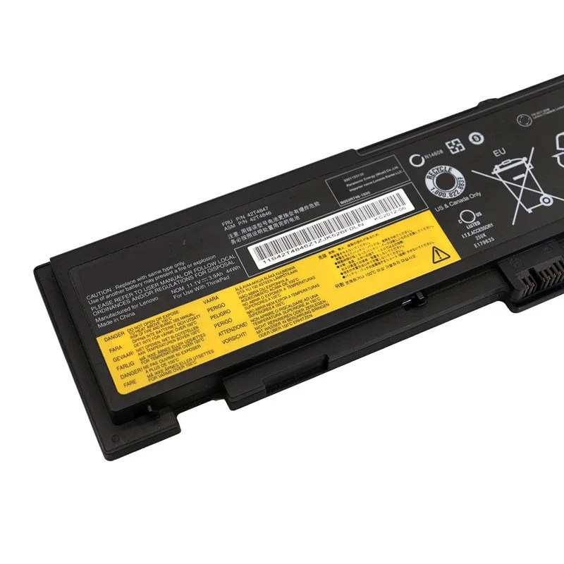 11.1V 44WH Laptop Battery for Lenovo ThinkPad T430S T430si T420S T420si 45N1039 45N1038 45N1037 45N1036 42T4847 42T4846 Series