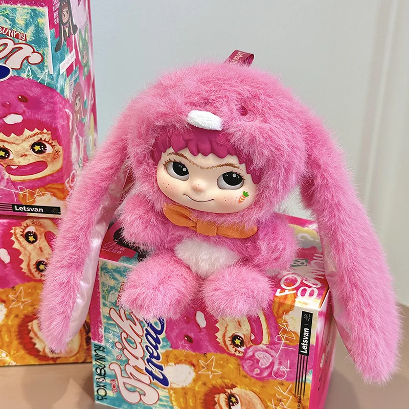 Per Wakuku Fury Party Series Blind Box Wokuku bambola di peluche fatta a mano regalo per ragazze carino vacanza fatta a mano per ragazze