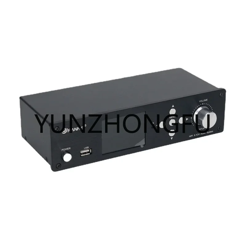 RH-899X Black/Silver DSD USB Flash Drive Lossless Audio Player CS4354 HDMI Optical and Coaxial 5.1 Channel DTS Decoder