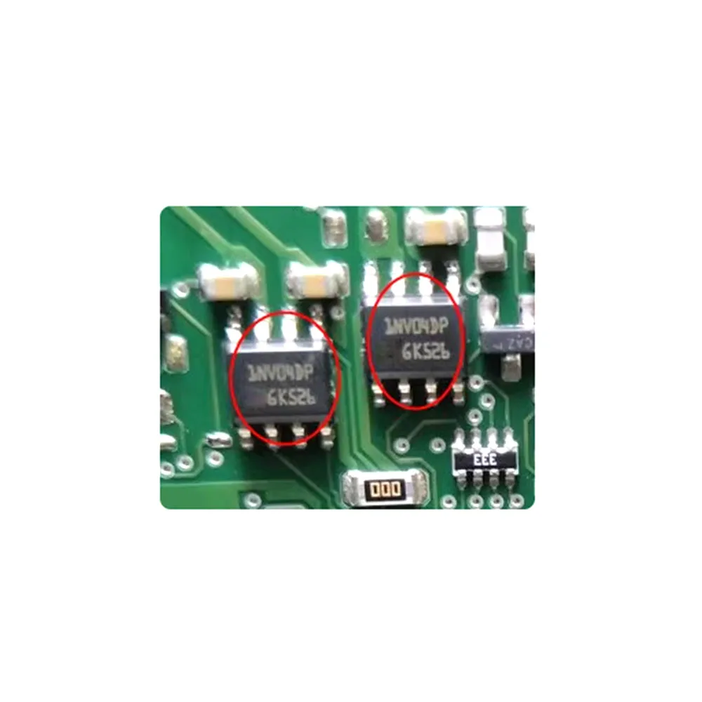 1NV04DP BCM غير قادر على التحول، شريحة IC الضعيفة