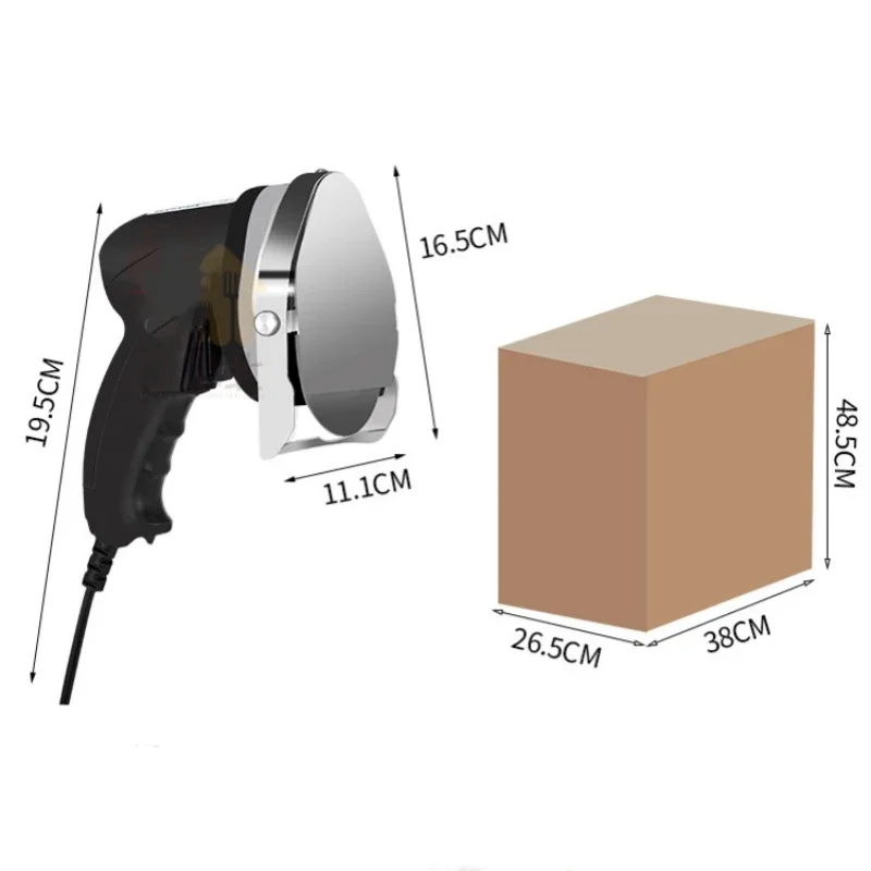Groothandel professionele ronde mes elektrische kebabmachine Automatische vleessnijmachine voor Shawarma