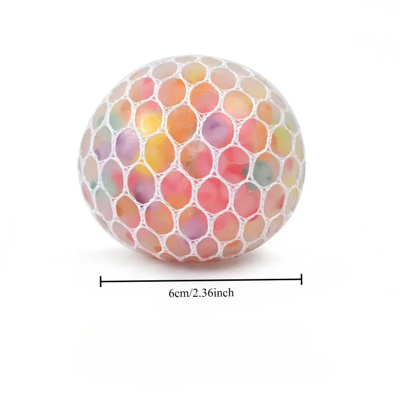 Pinch Squeeze Release Grape Creative Balls Relieve Stress Water Balls Squeeze Music Toys Squeeze Burst Beads