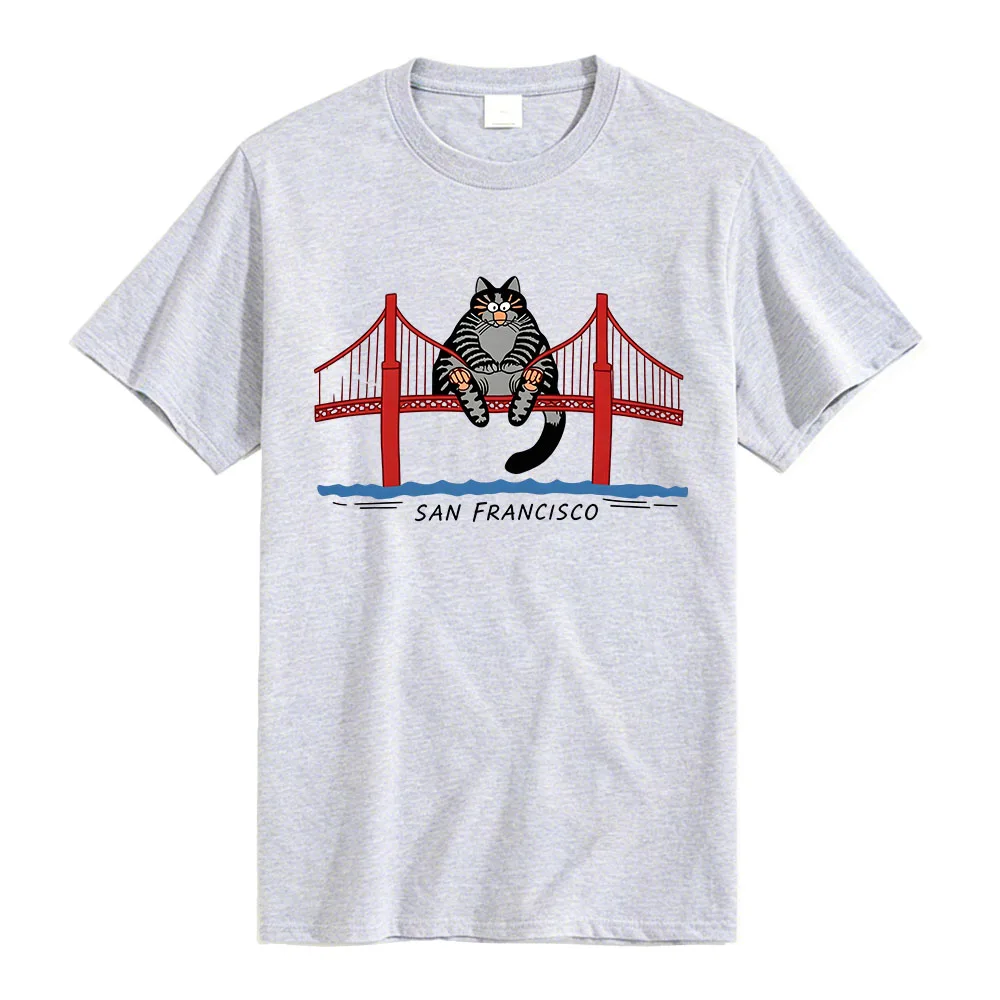 Project Hail Mary Graphic Tee Vintage Cat San Francisco T-Shirt Unisex Streetwear Short Sleeve Cotton Loose Female Tshirts Merch