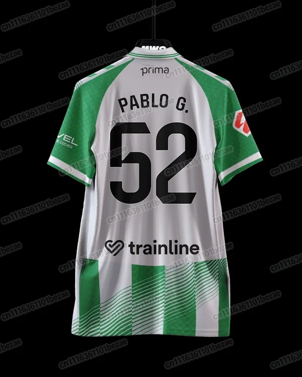 2026 Neues Betis 3D-Druck Fußballtrikot Herren Sommer Atmungsaktives Schnelltrocknendes Kurzarm-T-Shirt Familien-Partnerlook – Detail 17