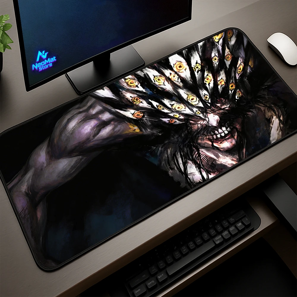 Bleach Mouse Pad Gaming Mats Large Gamer Mousepad 900x400 5mm Table Mat 80x30 Deskpad Pc Accessories Carpet 100x50 Keyboard Mat