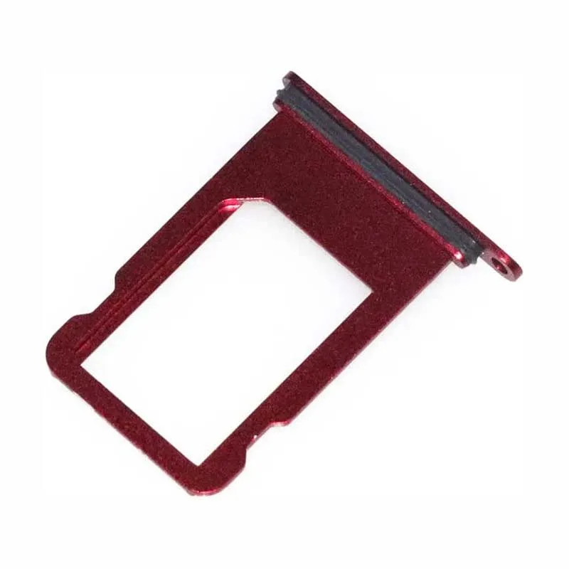 Metal SIM Card Slot Tray Holder Replacement Compatible with iPhone 7 2016 - Incl. Rubber Gasket and Sim Pin