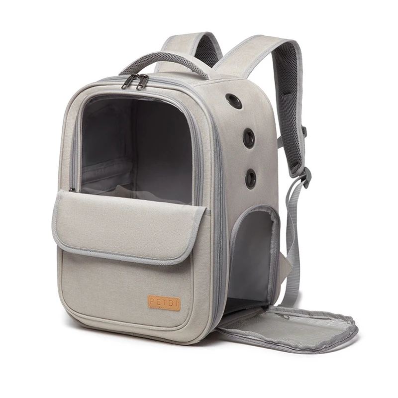

New Cat Bag for Summer Concealed Breathable Lightweight Portable Mesh Carrier Backpack for Outdoor Travel Cats Supplies