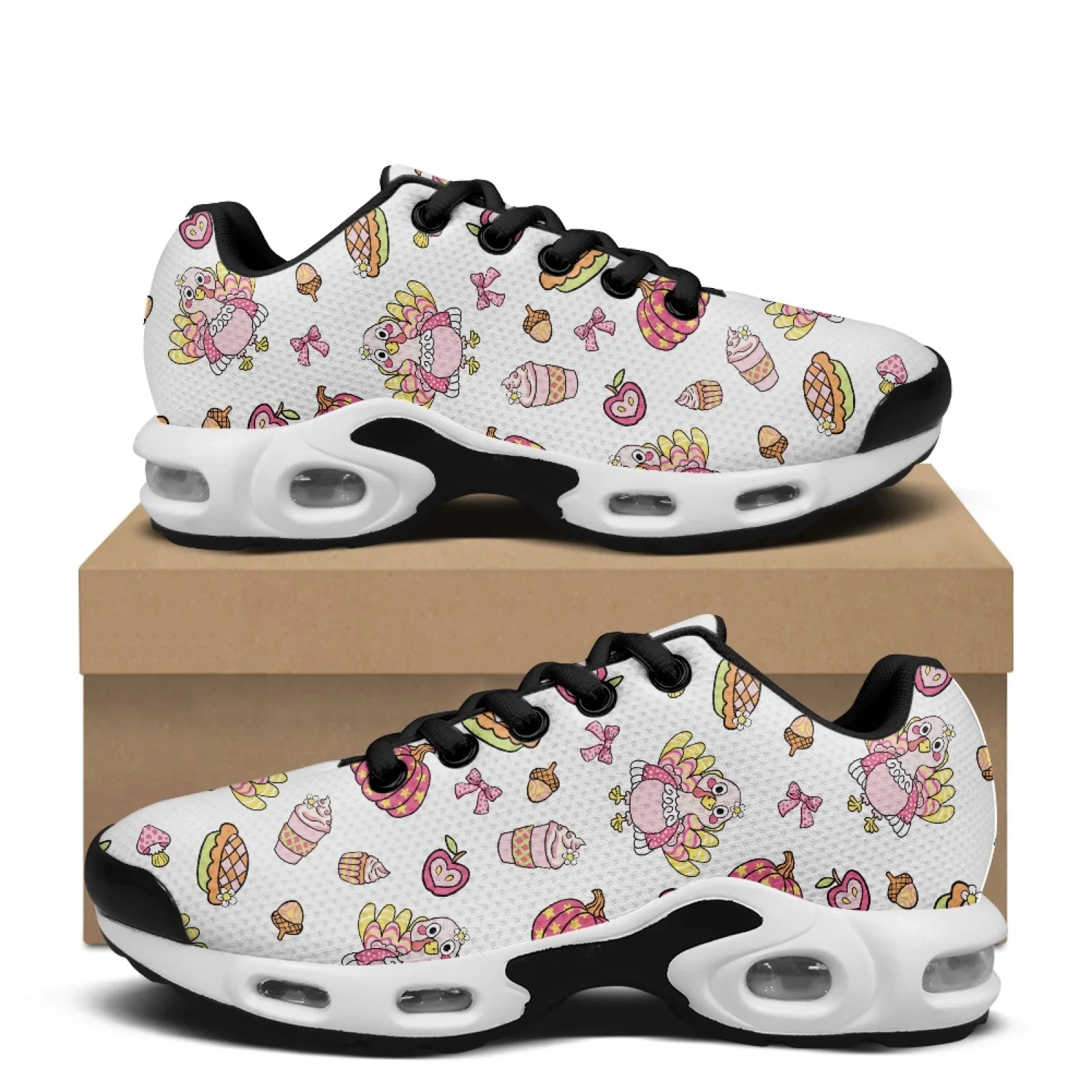 XIXIRIMIDO Thanksgiving Air Cushion Sneaker Herren-Sneaker und Freizeitschuhe Tenis Masculino Herrenschuhe Tenis Feminino für Teenager
