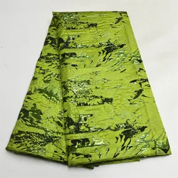 African Jacquard Fabric Brocade Lace French Tulle Lace 2025 High Quality Nigerian Gilding Lace Fabric For Wedding