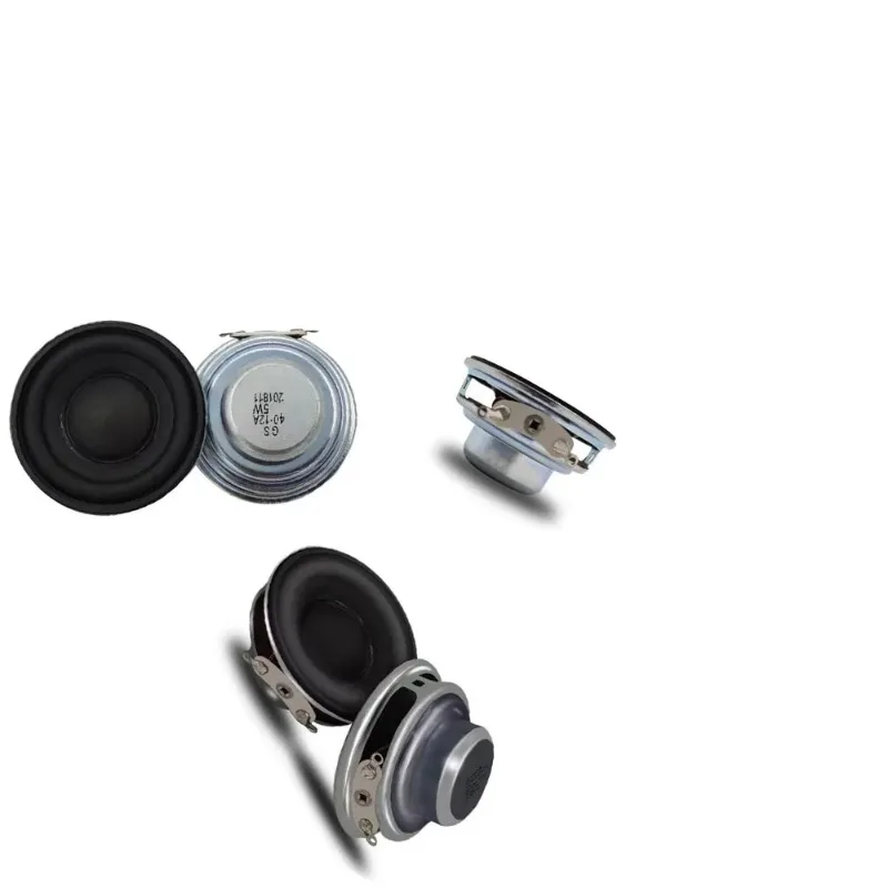 2Pcs 40MM Full Range Mini Speaker 4Ohm 5W 16 Core Portable Audio Loudspeaker Parts
