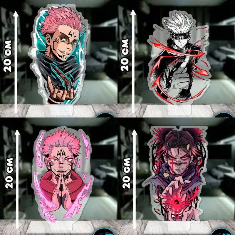 

Anime Cartoons Acrylic Standee for Jjk Choso Ryomen Sukuna Gojo Satoru Self-Made Acrylic Standing Plates Acrylic Ornament Gifts