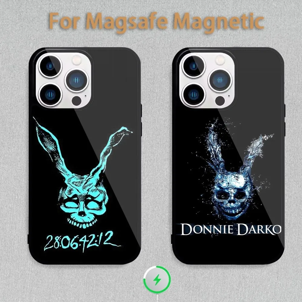 Movie D-Donnie D-Darko Phone Case For Magnetic Inductive Charging iPhone 11 12 13 14 15 Max Pro Mini Plus Shell