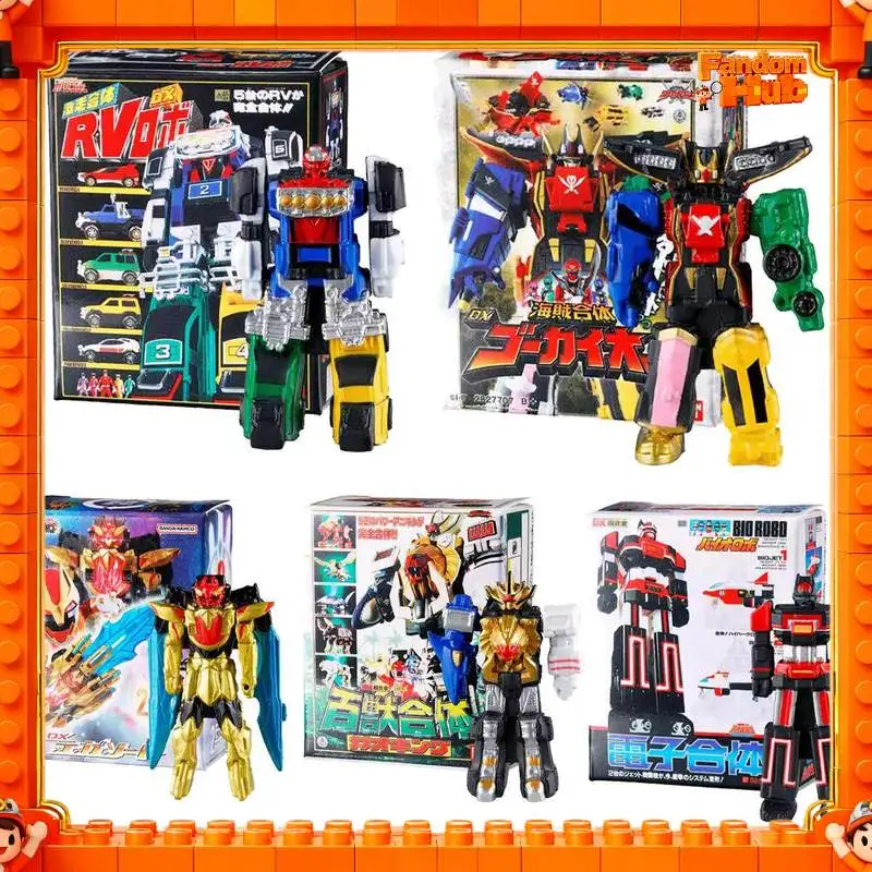 Bandai Super Sentai Series No.1 Sentai Robot Battles Mini Action Figure Model Toy Gift