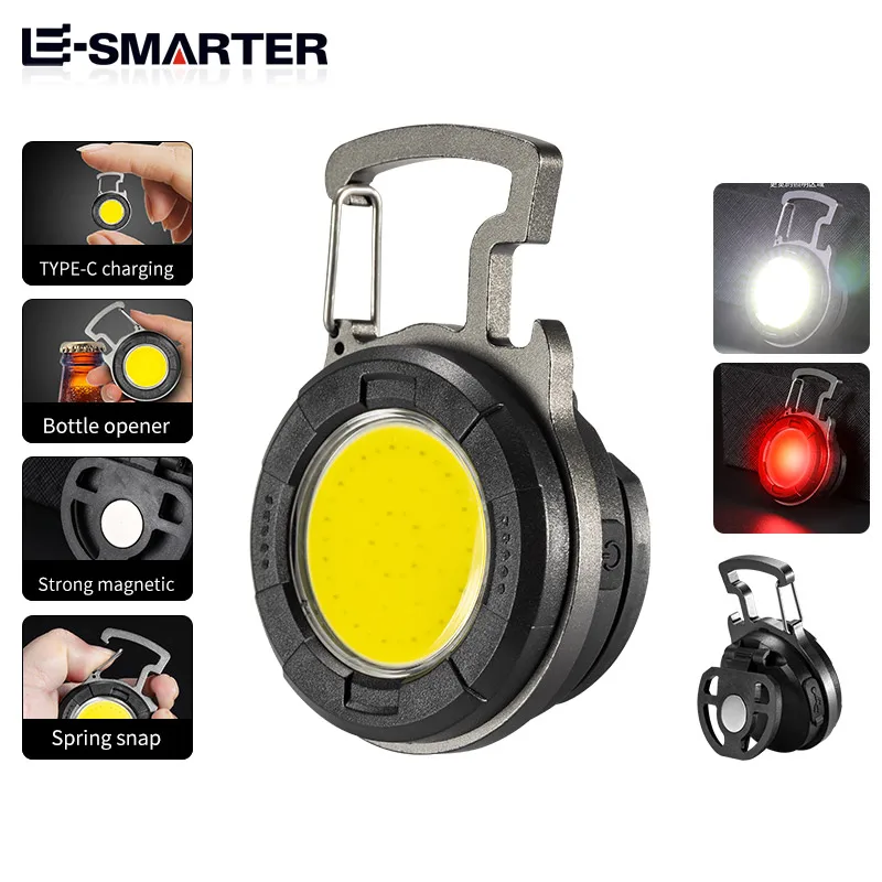 YT877 Multi-function flashlight Keychain lamp