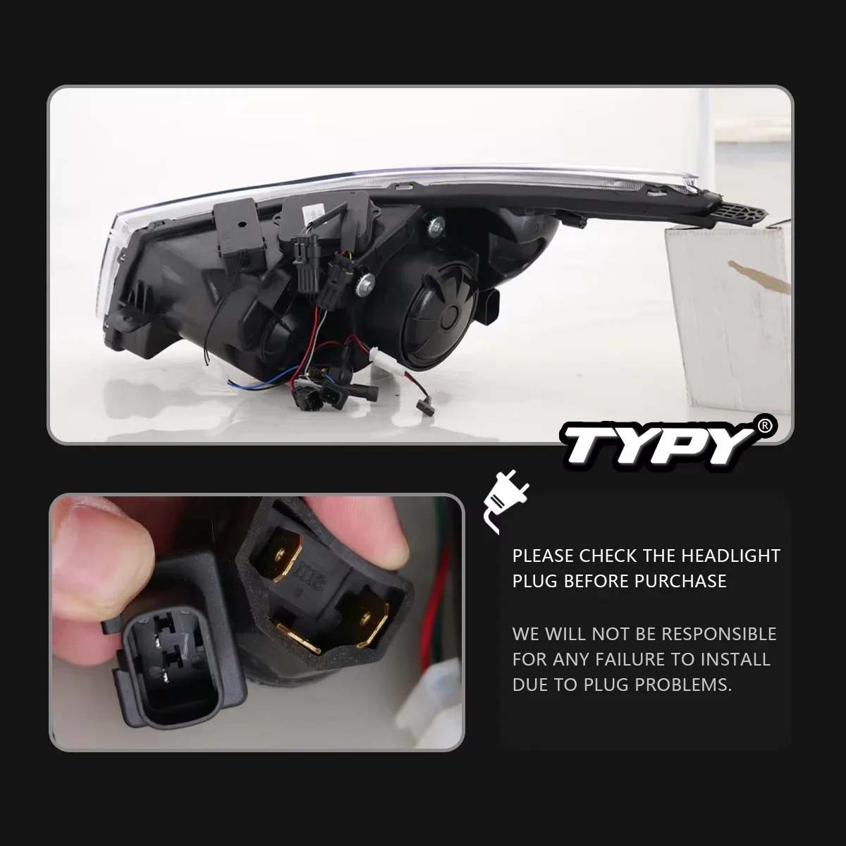 

TYPY Car For Chevrolet Cruze Headlights 2009-2016 Upgrade Modified to New DRL Dynamic Turn Signal LED Headlight Auto Accessories