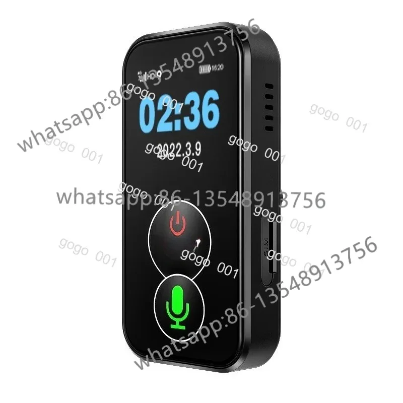 Long standby 4G locator GPS waterproof card for the elderly and children, anti-lost neck