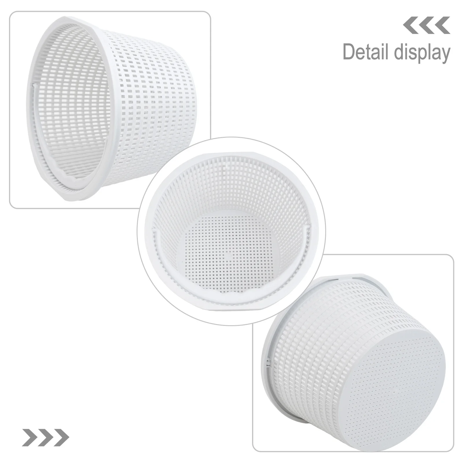 Reliable Debris Collection Skimmer Filter Basket with Hanger Designed for Hayward's 2 Inch Concrete Applications