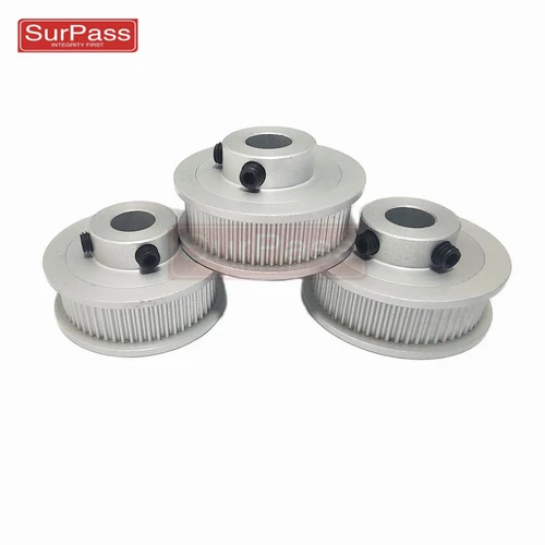 Imagen 2 del producto Polea de distribución 2GT/GT2, diámetro de dientes de 60T, 5/6/8/10/12/14/16/18/20/25mm, ruedas síncronas, ancho de correa de 6mm/9mm/10/mm/15mm