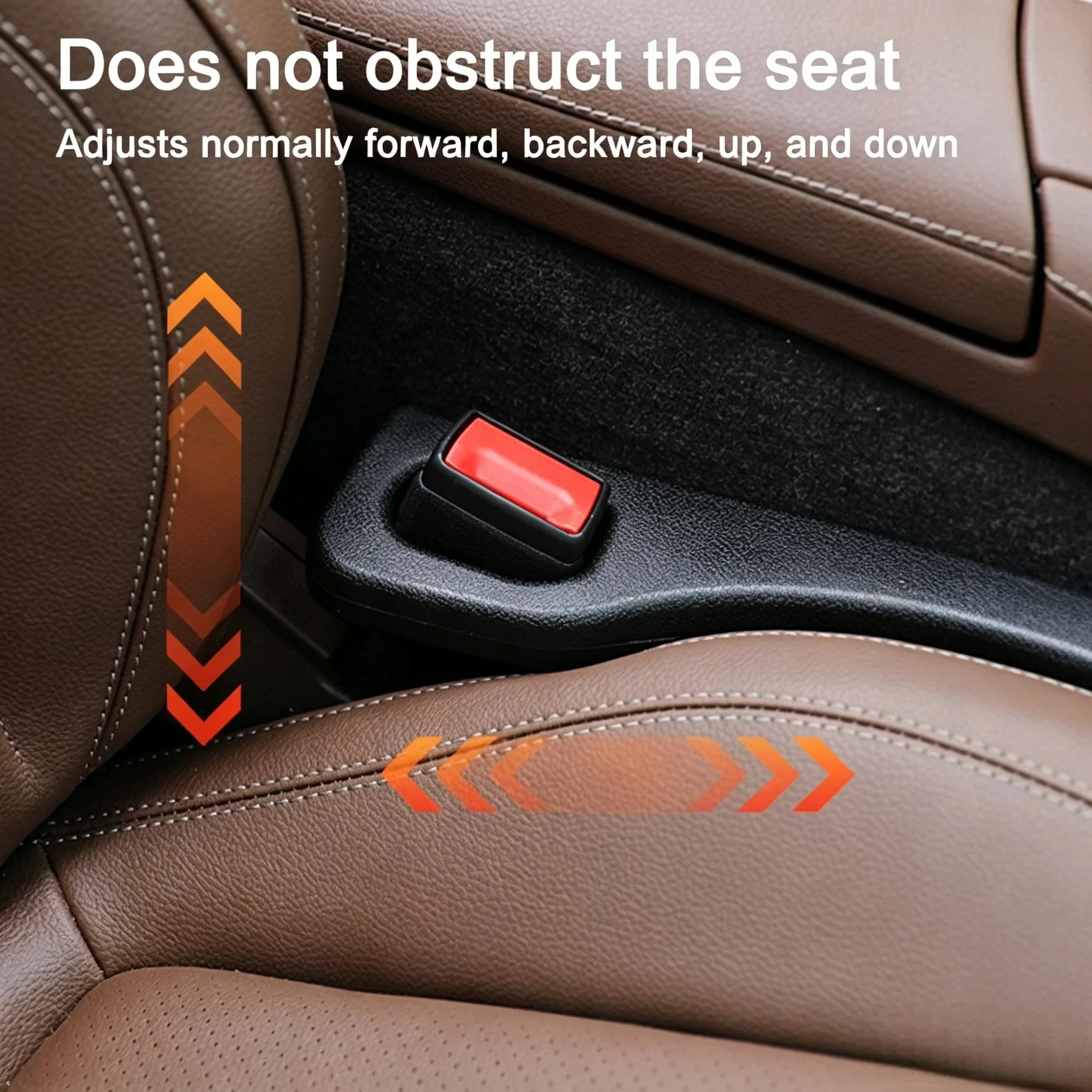1 Pair Universal Car Seat Gap Filler Plug Strip For Skoda Superb 3 Estate 3V3 3V5 3T5 Leak Proof Side Seam Organizer Interior