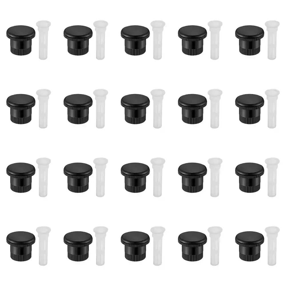 10/20 Set Spray Shut Off Nozzle For Hunter Pro Sprinkler Black Plastic Spray Shut-Off Nozzle Garden Watering Equipment