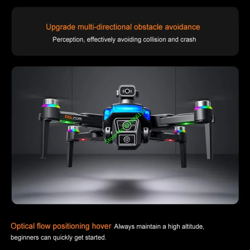 Professional Brushless Aerial Photography 4.5in Screen Remote Control Drone 5G 2KM 8K ESC GPS Return Optical Flow RC Drone Model