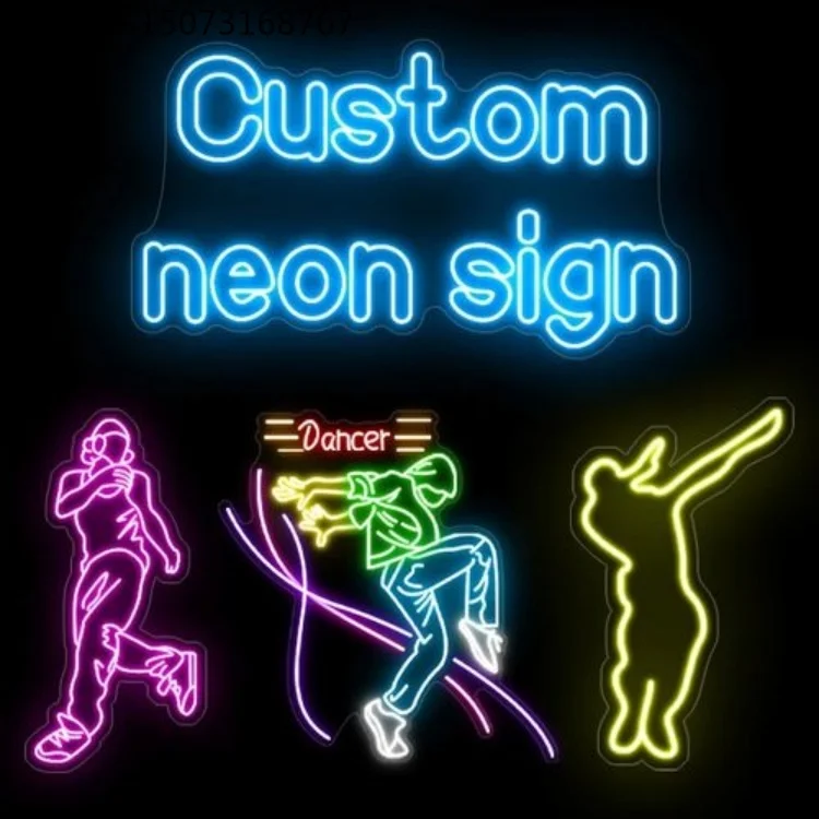 Ipixel Fast Shipping Custom Design LED Neon Sign for Home Decor Business Logo Birthday Party  Neon Sign