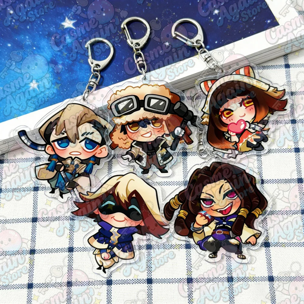 Llaveros de Anime Gachiakuta, Accesorios para Bolsos, Enjin Riyo Rudo Zanka Jabber, Llaveros de Dibujos Animados Chibi, Joyería, Regalos para Fans del Manga