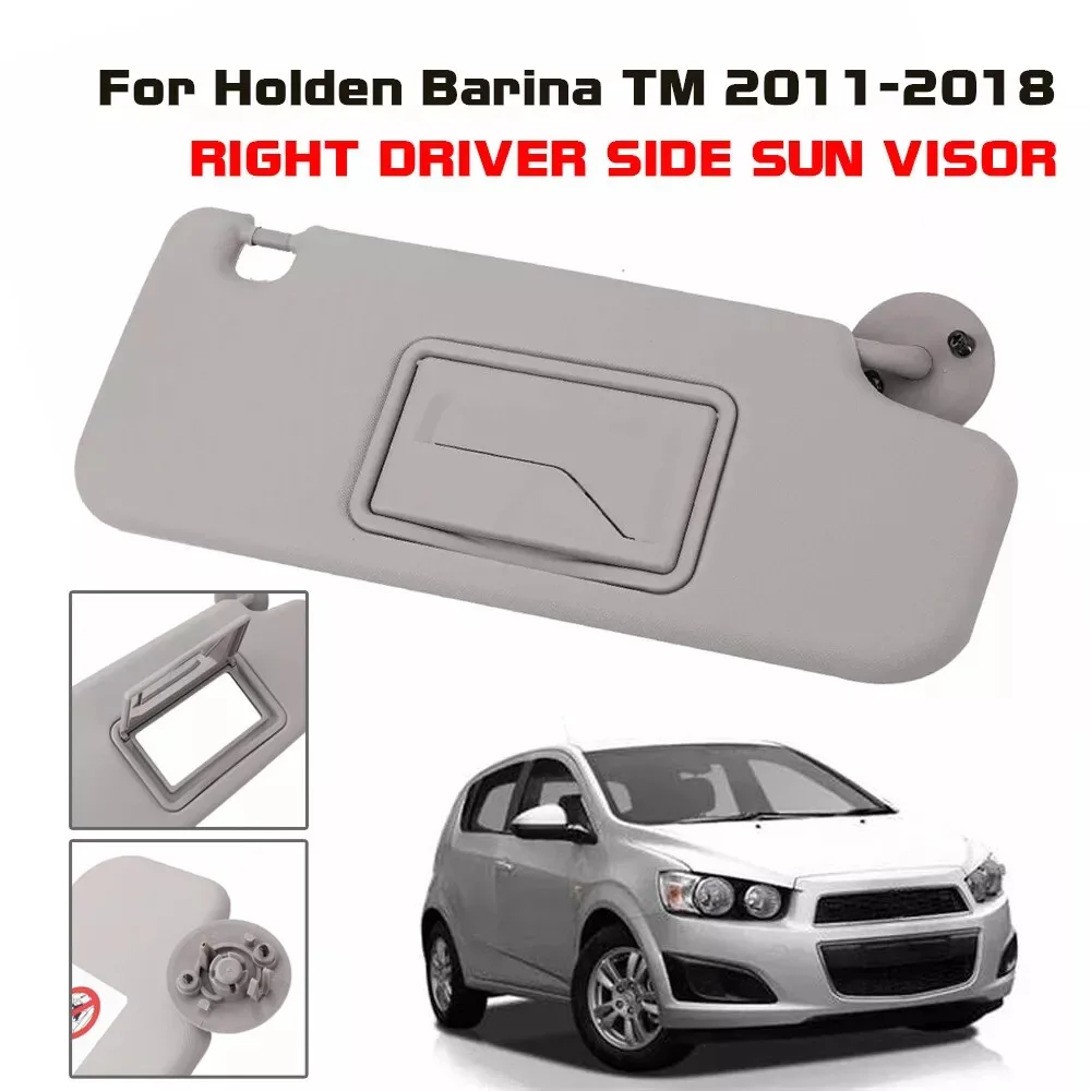 

Sun Visor Driver Right Side Grey For Holden Barina TM 2011-2018 For 95327507