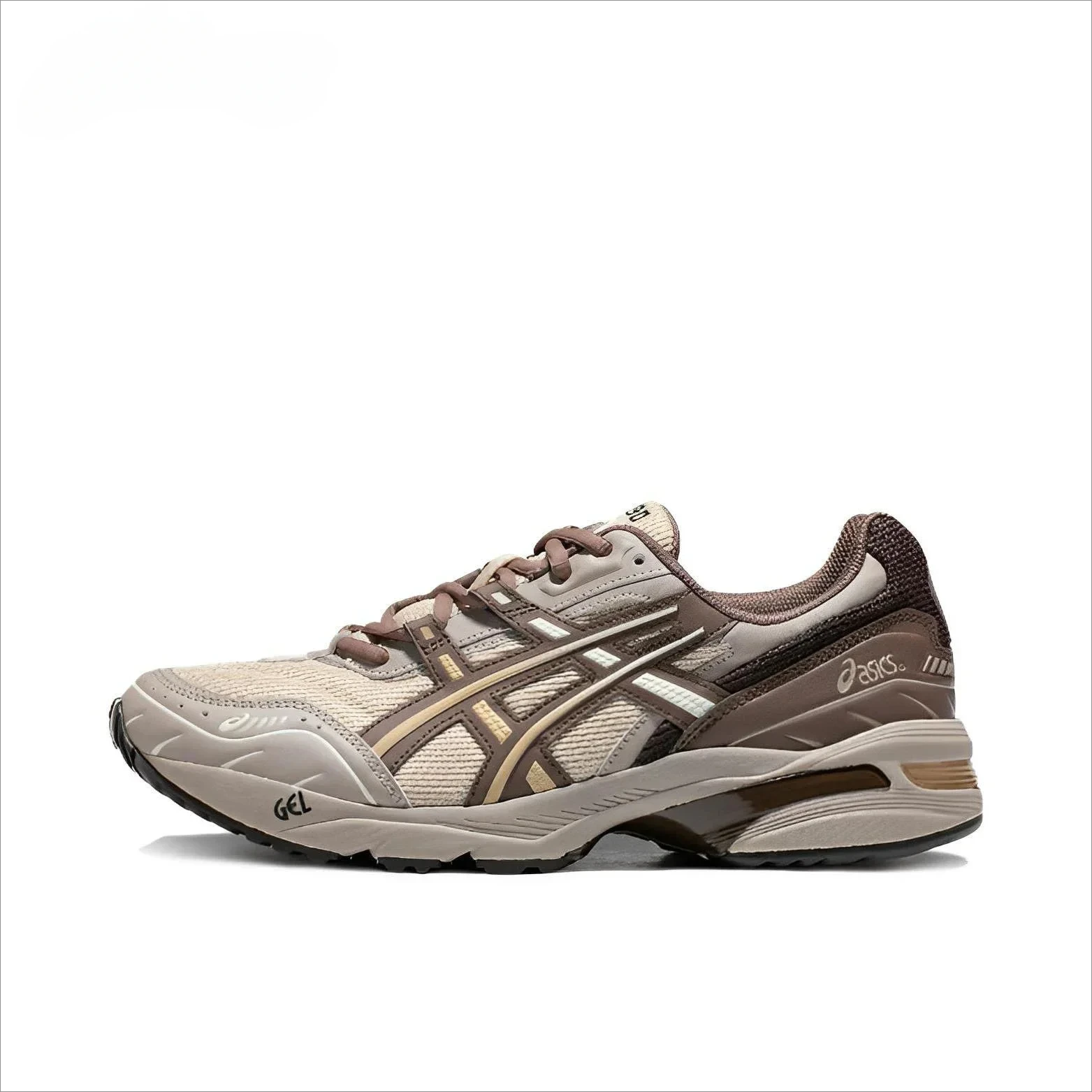 Asics รองเท้าสำหรับวิ่งผู้หญิงและผู้ชายเจล-1090, รองเท้าผ้าใบกลางแจ้งน้ำหนักเบาระบายอากาศข้อต่ำ