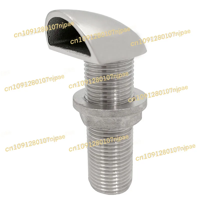 

Сливная труба для лодки, сквозной соединитель корпуса, прямой шланг из нержавеющей стали, фитинг для яхты, грузовика, автомобиля