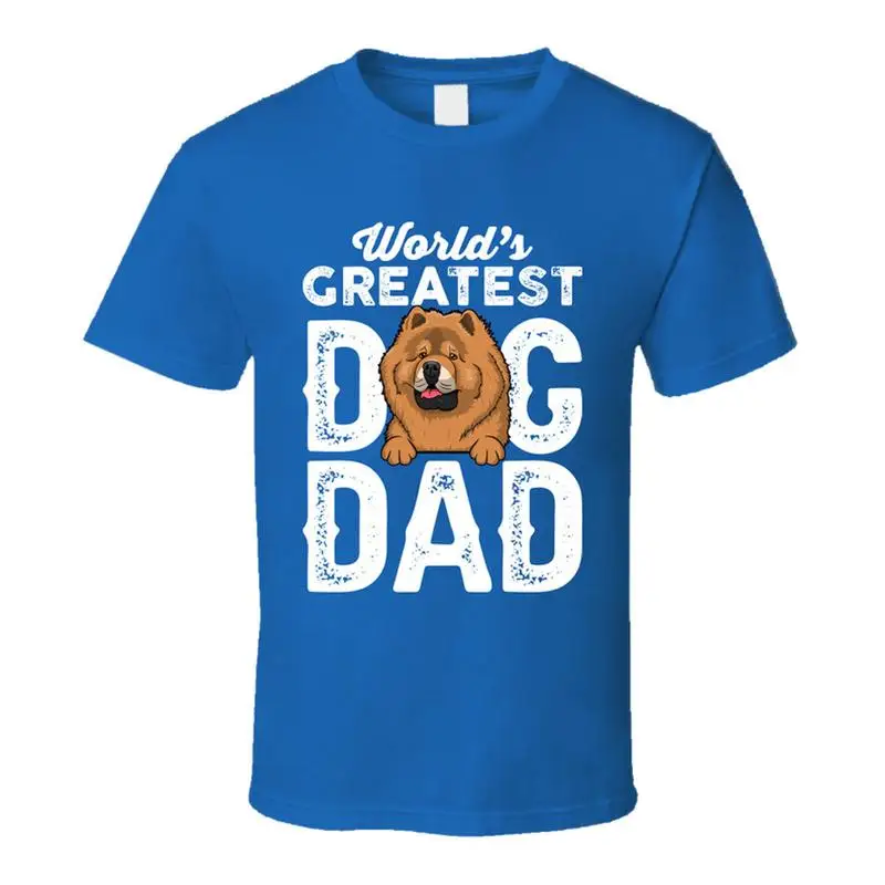 Chow Chow Camiseta del día del padre del perro más grande del mundo