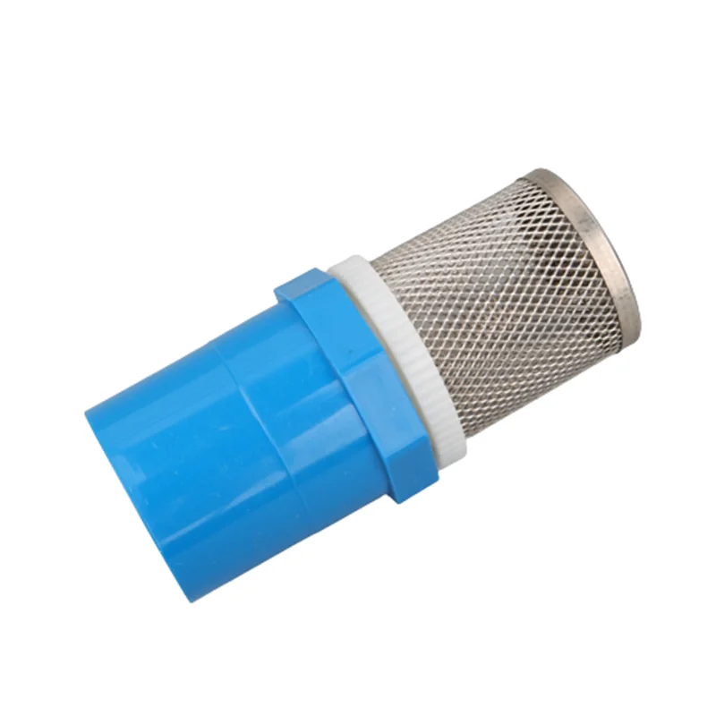 ID 20/25/32/40/50 PVC Filter Für Garten Bewässerung Wasserpumpe Einlass Fillter Aquarium Rohr Armaturen