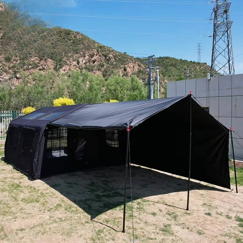 

13.68 Square Meters Air Glamping Tent Outdoor Waterproof Large Party Tent Inflatable House Tent for Camping Events