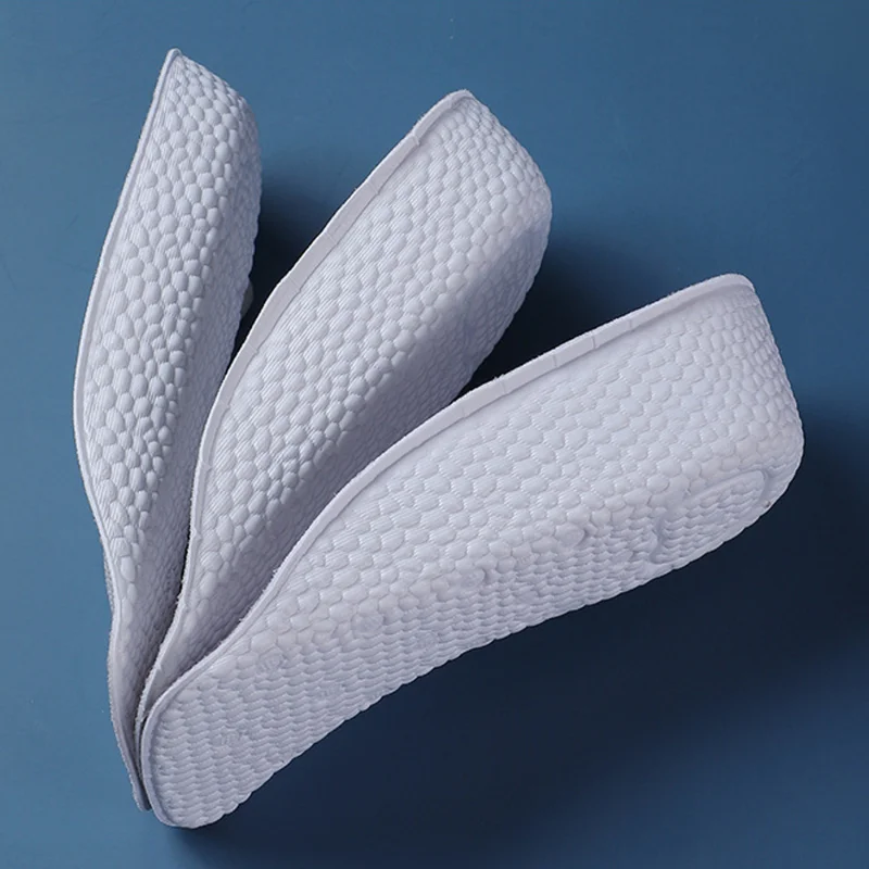 1.5-3.5CM Invisible Height Increasing Insole Orthopedic Arch Support Insole Soft Elastic Light Weight for Men Women Shoes Pads image 3